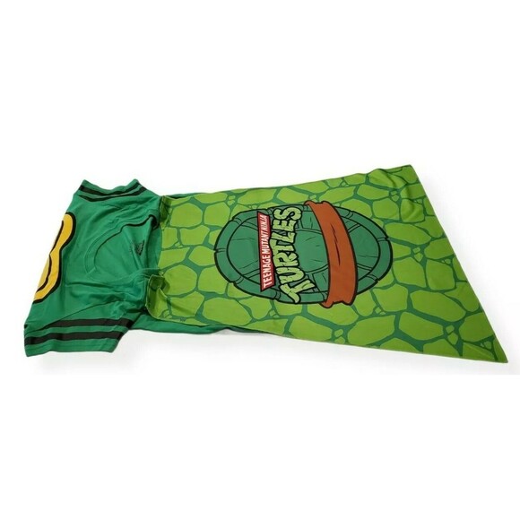 Teenage Mutant Ninja Turtles Costume & Cape TMNT Jr XL t-shirt Nickelodeon 2016 - Picture 4 of 9
